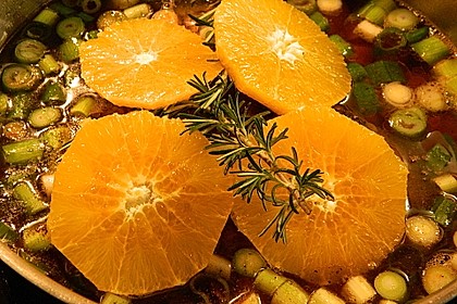 Putenkeule in fruchtiger Sahnesauce 2