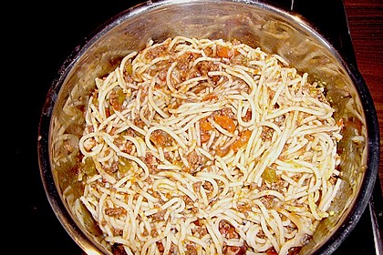 Bolognesesauce (mit Rotwein) 1