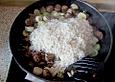 Porree, Reis und Mett