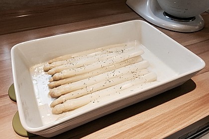 Spargel aus dem Ofen - ideal für Gäste 26