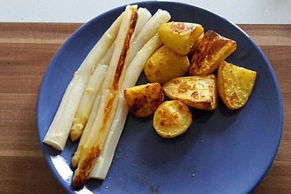 Spargel aus dem Ofen - ideal für Gäste 50