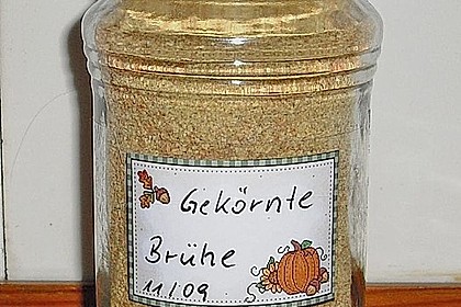 Gekörnte Brühe 2