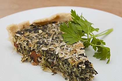 Quiche mit Spinat und Ziegenfrischkäse 7