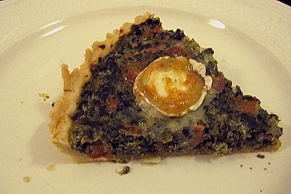 Quiche mit Spinat und Ziegenfrischkäse 40