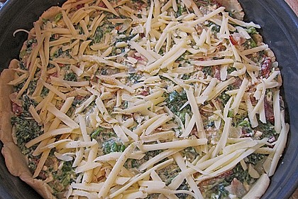 Quiche mit Spinat und Ziegenfrischkäse 37
