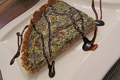 Quiche mit Spinat und Ziegenfrischkäse 17