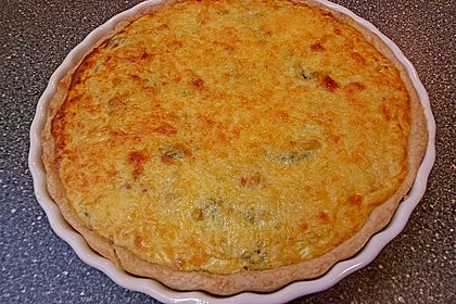 Quiche mit Spinat und Ziegenfrischkäse 10