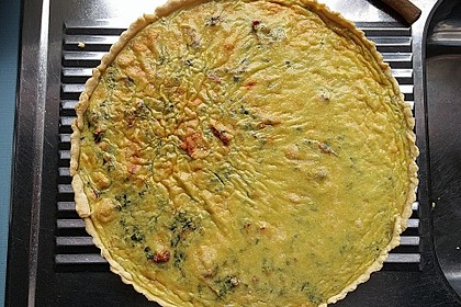 Quiche mit Spinat und Ziegenfrischkäse 31
