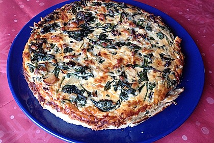 Quiche mit Spinat und Ziegenfrischkäse 25