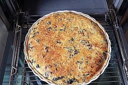 Quiche mit Spinat und Ziegenfrischkäse 26