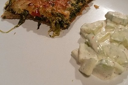 Quiche mit Spinat und Ziegenfrischkäse 30