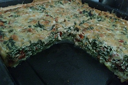 Quiche mit Spinat und Ziegenfrischkäse 28