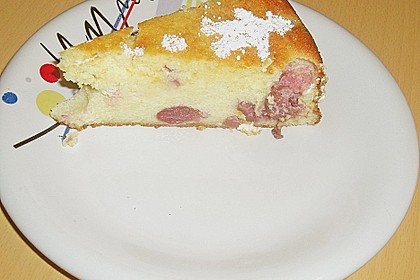 Saftiger K&auml;sekuchen ohne Boden 2