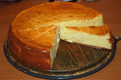 Saftiger K&auml;sekuchen ohne Boden 10