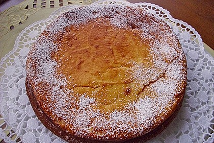 Saftiger K&auml;sekuchen ohne Boden 14