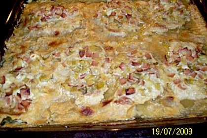 Lauch - Frischk&auml;se - Schnitzel 1