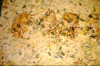 Lauch - Frischk&auml;se - Schnitzel 21