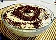Orangencreme mit Schokolade