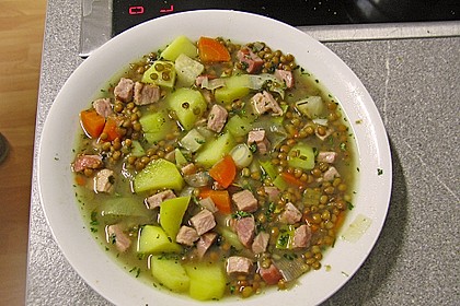 Linsensuppe 4