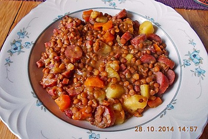 Linsensuppe