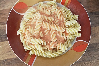 Tomaten - Rahmsauce 1