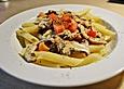 Makkaroni mit Gorgonzola - Sahne - So&szlig;e