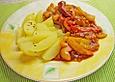 Schweinskotelett mit Letscho
