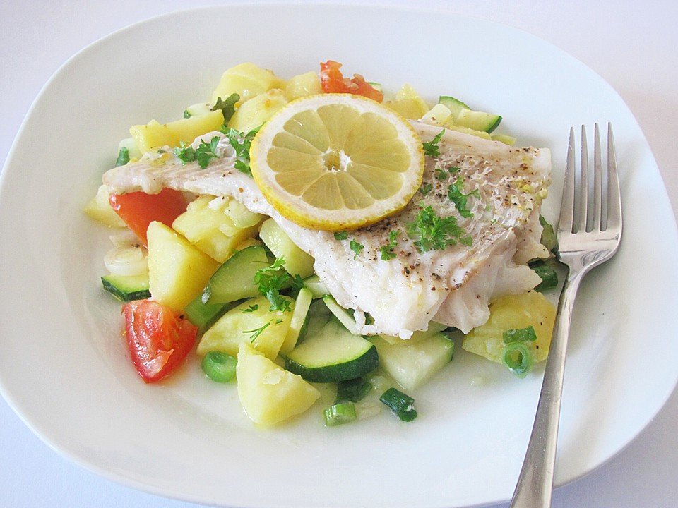 Fischfilet mit Gemüse (Rezept mit Bild) von lupsoda | Chefkoch.de