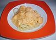 Linguine con Scampi