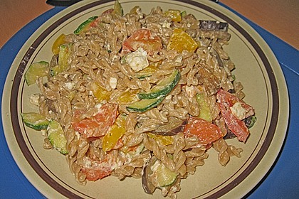 Gem&uuml;se - Vollkornnudelpfanne 7