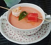 K&uuml;hles Melonens&uuml;ppchen mit Kokosmilch und Ingwer (Bild)