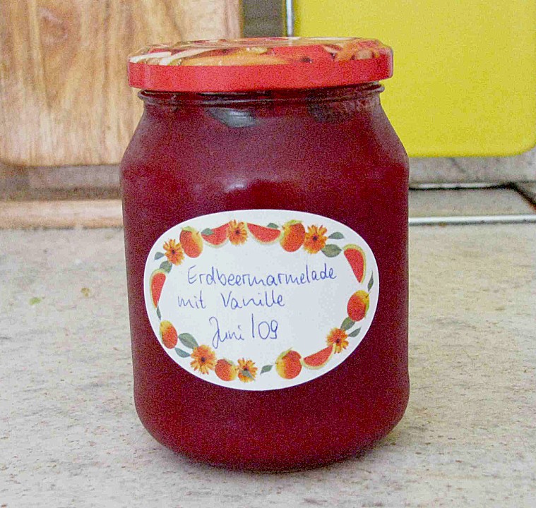 Erdbeermarmelade mit Vanille (Rezept mit Bild) von tobis_mum | Chefkoch.de
