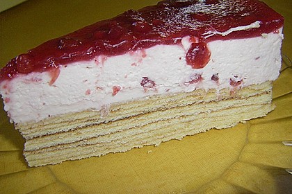 Preiselbeer - Baumkuchen - Torte 3