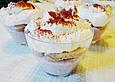 Apfeltiramisu mit Erdbeerpudding