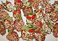 Bunte Erdbeeren