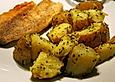 Zitronenkartoffeln