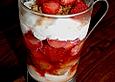 Erdbeer - Amarettini - Schichtdessert