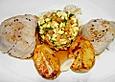 Thunfisch mit Zucchini - Sapodila Salat