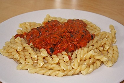 Auberginenso&szlig;e f&uuml;r Pasta 1