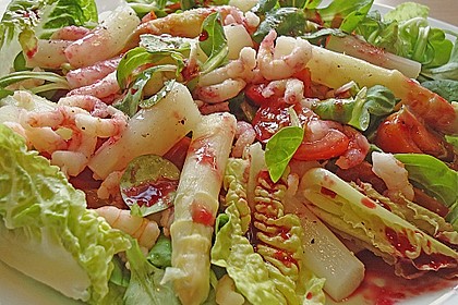 Krabben - Spargelsalat