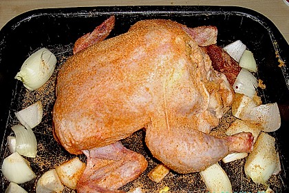 Gef&uuml;lltes H&auml;hnchen
