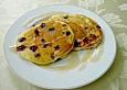 Pancakes mit Blueberries