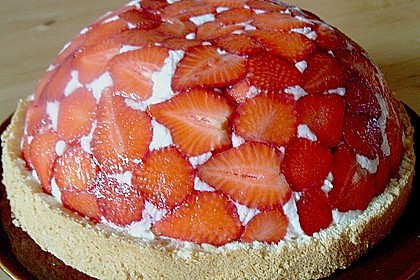 Erdbeerjoghurt - Kuppeltorte 1
