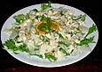 Fris&eacute;esalat mit Fenchel, Birne und Gorgonzola