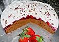 Erdbeer - Kakao - Kuchen