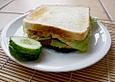 Thunfisch - Avocado - Sandwich