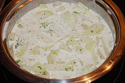 Kohlrabi in Zitronensauce 5