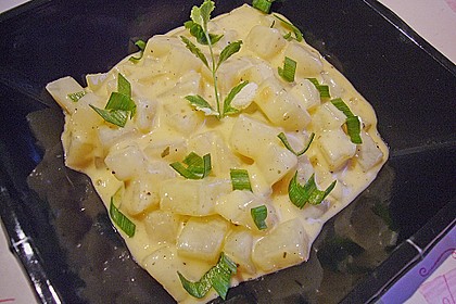 Kohlrabi in Zitronensauce