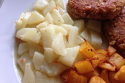 Kohlrabi in Zitronensauce 7