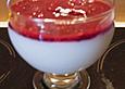 Beeren - Buttermilch - Dessert